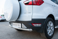 Защита заднего бампера - дуга Ford Ecosport 2014- (d63)
