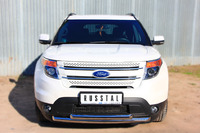 Защита переднего бампера - дуга Ford Explorer 2012 (d63/63) 