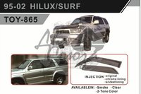  Ветровики - дефлекторы окон Toyota Hilux SURF/4Runner N18# 95-02 (TXR Тайвань)