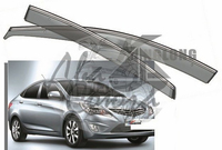 Ветровики - дефлекторы окон Hyundai Accent/Verna 2006-2011 4D