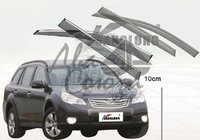  Ветровики - дефлекторы окон Subaru Outback/Legacy (HBK) BM#/BR# 2009-2014 с молдингом