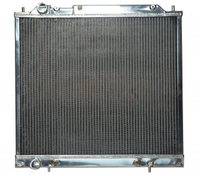 Радиатор алюминиевый MMS Delica PF6W 6G72 40мм AT 
