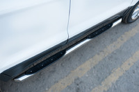 Пороги труба с накладкой Ford Ecosport 2014- (d76)