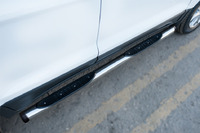 Пороги труба с накладкой Ford Ecosport 2014- (d76) #2