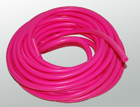 Шланг силиконовый розовый 3*7мм (бухта 10м)