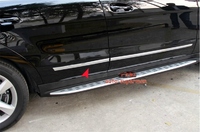 Хром накладки - молдинги на низ двери Nissan X-Trail T31