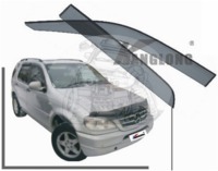 Ветровики - дефлекторы окон Mercedes-BENZ ML-Class W163 1997-2005