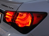 Стопы (фары) LED «BMW F Series Style» на Chevrolet Cruze (дымчатые+красные)