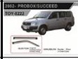  Ветровики - дефлекторы окон Toyota Probox NCP5# 2002+ (TXR Тайвань)
