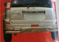 Защита заднего бампера - (дуга) Nissan X-Trail (2000-2005)