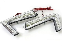 Светодиодные LED ходовые огни ДХО (DRL) «Super i» на Kia Cerato Forte