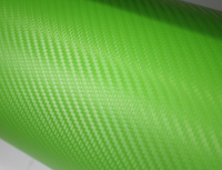 Пленка карбон 3D carbon зеленая