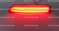 Неоновые катафоты фонари в бампер Toyota Vanguard 2007-2013