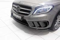 Накладка переднего бампера Brabus для Mercedes GLA X156