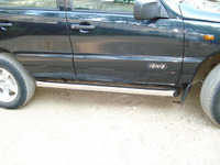 Пороги труба Chevrolet NIVA Bertone (d63)