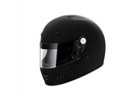 Шлем омологированный спортивный закрытый SF4 черный размер S