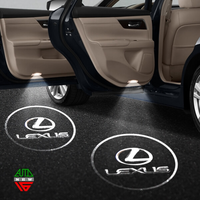 Подсветка в двери - логотип Lexus