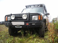 Силовой передний бампер Land Rover Discovery 2