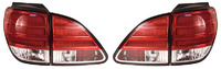 Стопы диодные Lexus RX300 / Toyota Harrier 1997-2003 красно-белые