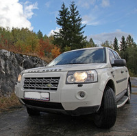 Пороги OEM Style (штатные) на Land Rover Freelander 2 (2006+)