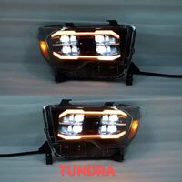 Фары тюнинг LED Toyota Tundra 07-13 / Toyota Sequoia 07-17 Vland