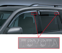 Ветровики (дефлекторы окон) Toyota Land Cruiser Prado 120 / Lexus GX470 2002-2009
