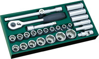 Ложемент SATA с инструментом 1/2" 27 предметов
