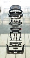 Рестайлинг комплект Range Rover Vogue в 2024 год 