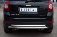 Защита заднего бампера - дуга Chevrolet Captiva 2012 (d63/63)