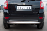 Защита заднего бампера - дуга Chevrolet Captiva 2012 (d76/42)