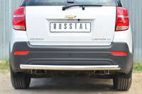 Защита заднего бампера (дуга) Chevrolet Captiva 2013- (d63)