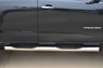 Пороги труба с накладкой Chevrolet Trailblazer 2013 (d76)