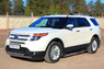 Пороги труба с проступью Ford Explorer 2012 (d120*60)