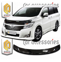Дефлектор капота - мухобойка Nissan Elgrand 2011+