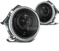 Фары (оптика) Mercedes W463 1992-2006 линза (черные)