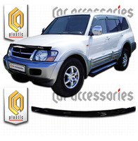 Дефлектор капота - мухобойка Mitsubishi Pajero 02-06