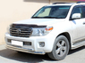 Защита бампера (уголки + дуга) Toyota Land Cruiser 200 комплект