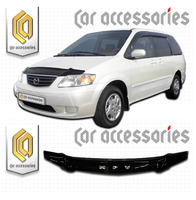 Дефлектор капота - мухобойка Mazda MPV 2001