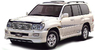 Хром накладка на губу Toyota Land Cruiser 100 1998 - 2004