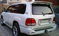 Спойлер на Toyota Land Cruiser 100