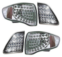 Стопы диодные Toyota Corolla 150 2008-2010 (хром)