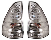 Стопы диодные Toyota Land Cruiser Prado 120 (хром)