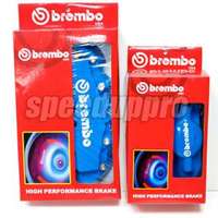 Накладки на суппорта "Brembo" (синие) средние