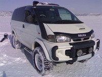 Фендера - расширители колесных арок Mitsubishi Delica p8W - 95-96 (до рестайлинг)