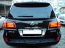 Планка (стиль Lexus LX) для Toyota Land Cruiser 200 под номер, с задним ходом