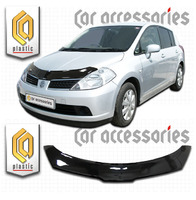 Дефлектор капота - мухобойка Nissan Tiida 2004