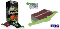 Колодки тормозные "EBC" Greenstuff (Subaru Imreza 02-08, Legacy 03-10, Outback 03-14)