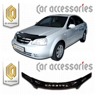 Дефлектор капота - мухобойка Chevrolet Lacetti седан 2004+