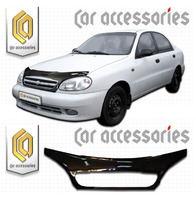 Дефлектор капота - мухобойка Chevrolet Lanos 05-09 #2