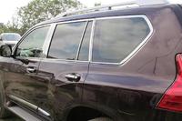 Отсечка окон (хром молдинги / накладки на окна) набор 24шт Toyota Land Cruiser Prado 150